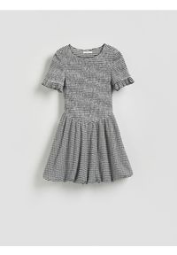 Reserved - Sukienka bombka - wielobarwny. Materiał: dzianina. Typ sukienki: bombki #1