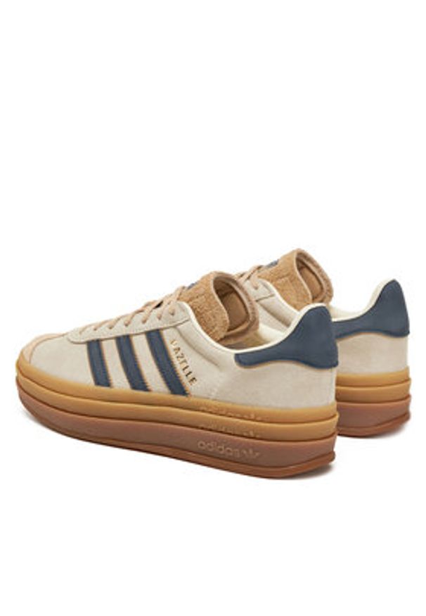 Adidas - adidas Sneakersy Gazelle JQ5126 Beżowy. Kolor: beżowy. Materiał: skóra, zamsz. Model: Adidas Gazelle