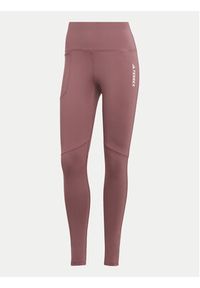 Adidas - adidas Legginsy Terrex Multi IP6882 Różowy Slim Fit. Kolor: różowy. Materiał: syntetyk #7