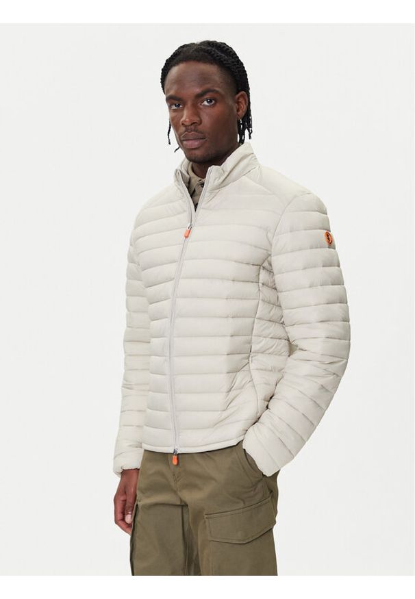 Save The Duck Kurtka przejściowa D32430M GIGA01 Beżowy Regular Fit. Kolor: beżowy. Materiał: syntetyk