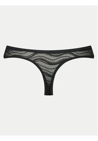 Calvin Klein Underwear Stringi 000QD3971E Czarny. Kolor: czarny. Materiał: syntetyk #3