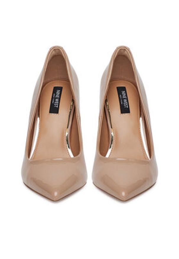 Nine West Szpilki CD24081-1 Beżowy. Kolor: beżowy. Materiał: materiał, syntetyk. Obcas: na szpilce