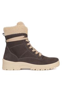 Remonte Trzewiki D0E76-45 Brązowy. Kolor: brązowy. Materiał: materiał #1