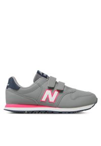 New Balance Sneakersy GV500LD1 Szary. Kolor: szary. Materiał: skóra