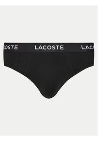 Lacoste Komplet 3 par slipów 8H1293 Czarny. Kolor: czarny. Materiał: bawełna #3