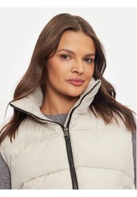 Vero Moda Bezrękawnik Klea 10293918 Écru Regular Fit. Materiał: syntetyk. Długość rękawa: bez rękawów #5