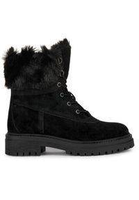 Geox Trzewiki D Iridea D26HRT 022BH C9999 Czarny. Kolor: czarny. Materiał: skóra, zamsz #1