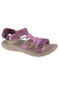 Merrell - Sandały damskie, Bravada 2 Strap Sport W Sandal. Kolor: fioletowy. Materiał: materiał, tkanina, syntetyk, guma