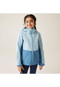Regatta - Softshell turystyczny dziecięcy Haydenbury II. Kolor: niebieski. Materiał: softshell #1
