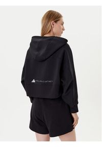 Adidas by Stella McCartney - adidas by Stella McCartney Bluza JD8107 Czarny Loose Fit. Kolor: czarny. Materiał: bawełna #4