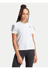 Adidas - adidas Koszulka techniczna Own The Run IK7442 Biały Regular Fit. Kolor: biały. Materiał: syntetyk. Sport: bieganie #1