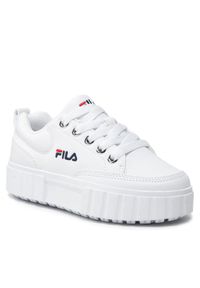 Fila Sneakersy Sandblast Kids FFK0038.10004 Biały. Kolor: biały. Materiał: skóra #1