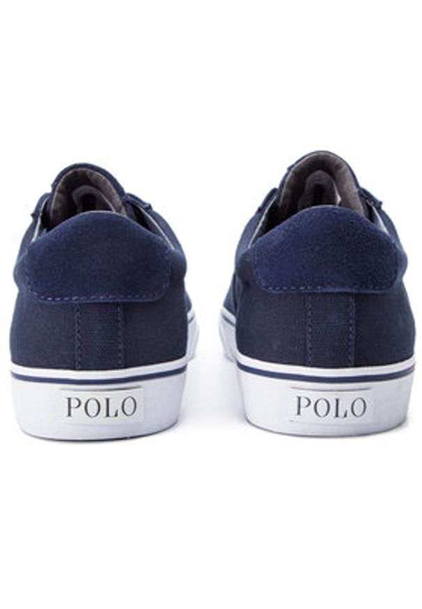 Polo Ralph Lauren Tenisówki Sayer 816749369002 Granatowy. Kolor: niebieski. Materiał: materiał