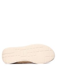 Calvin Klein Sneakersy Retro Runner Lace Up Sock YW0YW02060 Kremowy. Kolor: kremowy. Materiał: materiał #4