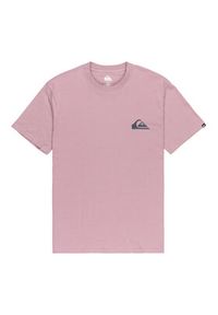 Quiksilver T-Shirt Ev Mini Logo Ss EQYZT08181 Fioletowy Regular Fit. Kolor: fioletowy. Materiał: bawełna #3