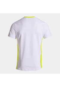 Koszulka treningowa męska Joma Camiseta Manga Corta Court. Kolor: biały, zielony, wielokolorowy. Materiał: poliester. Długość rękawa: krótki rękaw. Długość: krótkie