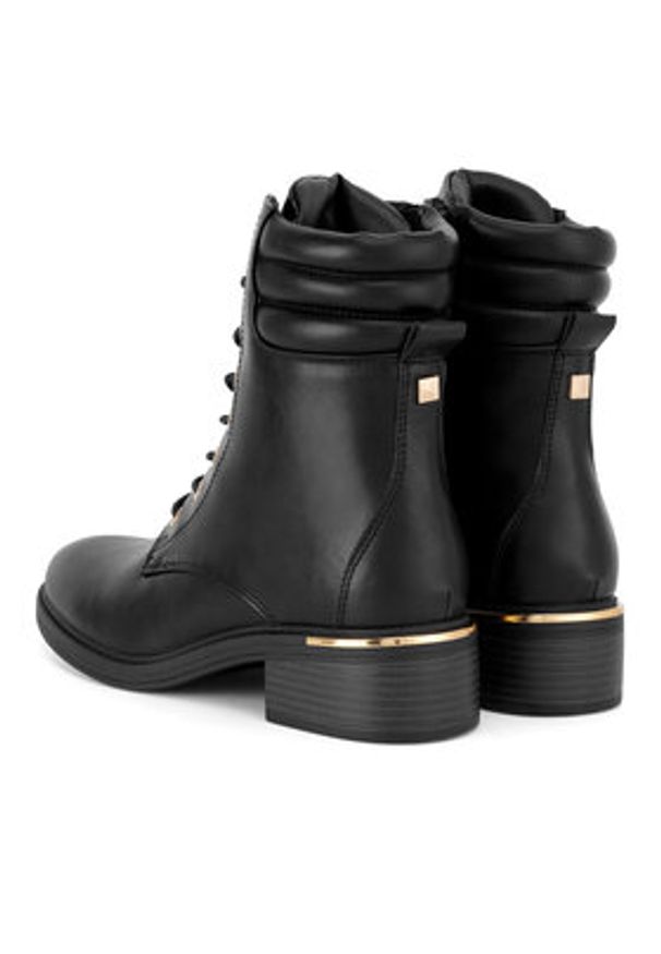 Jenny Fairy Trzewiki WS5122-20 Czarny. Kolor: czarny. Materiał: materiał