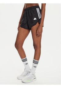 Adidas - adidas Szorty sportowe Tiro Cut 3-Stripes Summer IX3518 Czarny Loose Fit. Kolor: czarny. Materiał: syntetyk