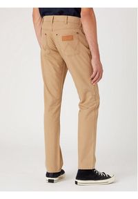 Wrangler Spodnie materiałowe Greensboro W15QDRC20 112334233 Beżowy Straight Leg. Kolor: beżowy. Materiał: bawełna #5