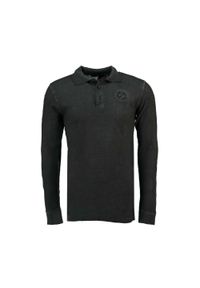 Koszulka turyczna dla dzieci Geographical Norway Kacolino. Kolor: czarny. Materiał: bawełna