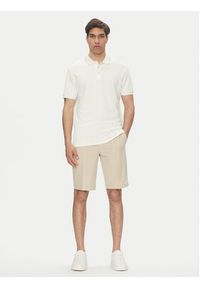 BOSS Szorty materiałowe S_Commuter_10.5 inch 50540337 Beżowy Slim Fit. Kolor: beżowy. Materiał: syntetyk #3