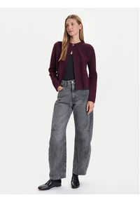 Vero Moda Kardigan Marina 10331339 Fioletowy Regular Fit. Kolor: fioletowy. Materiał: syntetyk