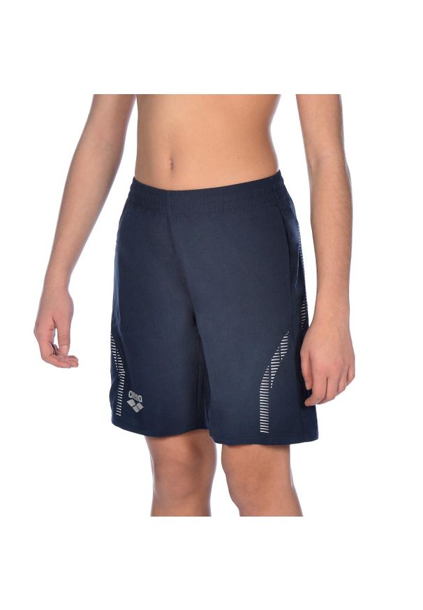 Spodenki Arena Junior Team Line Bermuda. Kolor: niebieski. Materiał: poliester