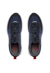 Hugo Sneakersy Kane 50504379 10253138 01 Granatowy. Kolor: niebieski. Materiał: skóra #2