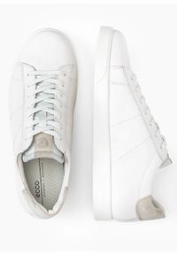 ecco - Sneakersy męskie ECCO Street Lite M 521304-58336. Okazja: na co dzień. Kolor: biały. Styl: street #4