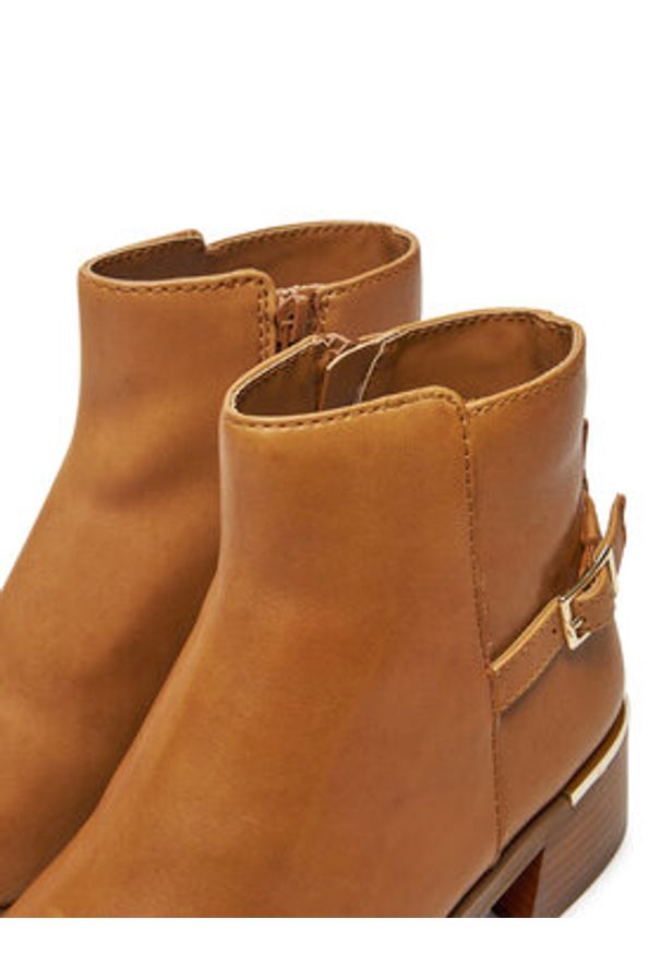 Aldo Botki Siraveth 13673348 Brązowy. Kolor: brązowy. Materiał: skóra