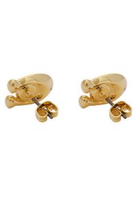 Coach Kolczyki Pearl Signature C Stud Earrings 37341922GLD651 Złoty. Materiał: metalowe. Kolor: złoty