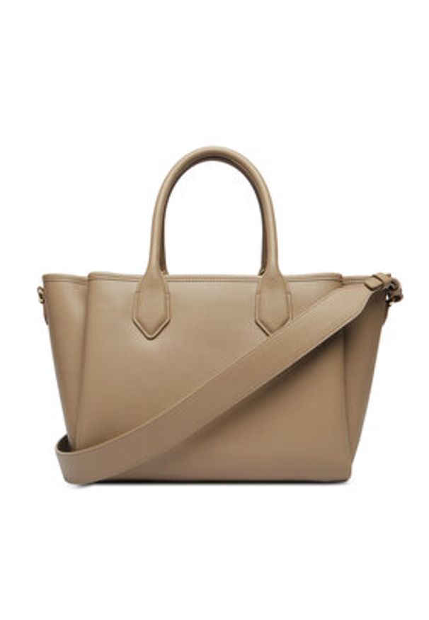 Emporio Armani Torebka EW002329 AF17799 M1345 Brązowy. Kolor: brązowy. Materiał: skórzane