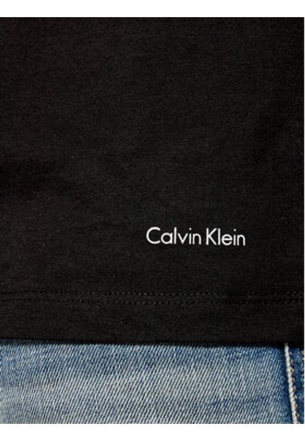 Calvin Klein Underwear Komplet t-shirtów 000NB4011E Czarny Classic Fit. Kolor: czarny. Materiał: bawełna