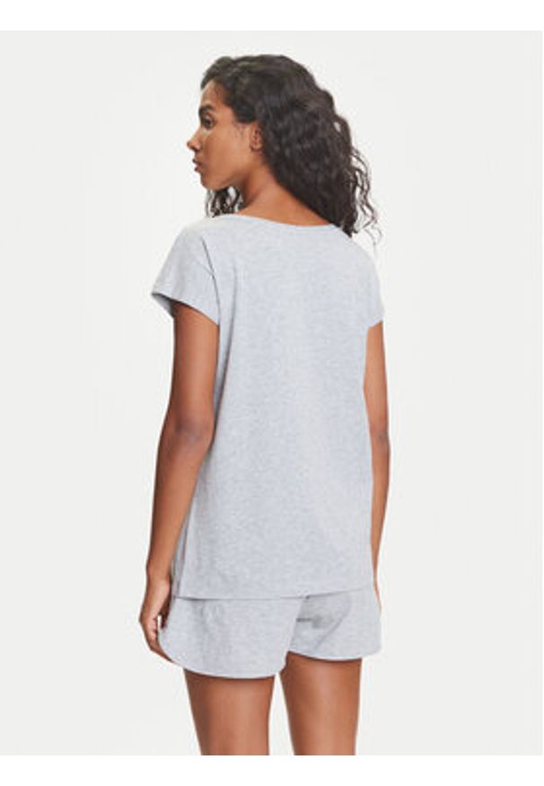 Emporio Armani Underwear Piżama EW000495 AF10881 O8002 Szary Regular Fit. Kolor: szary. Materiał: bawełna