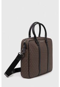 Michael Kors torba na laptopa kolor brązowy. Kolor: brązowy #5