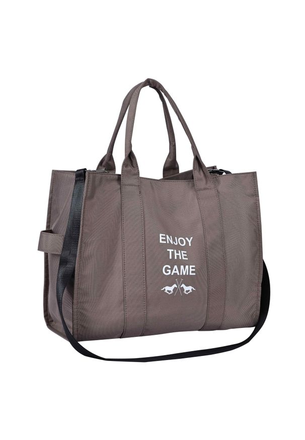 HV POLO - Torebka damska HV Polo Dacy. Kolor: brązowy