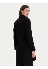 Morgan Płaszcz wełniany 252-GATIM.F Czarny Regular Fit. Kolor: czarny. Materiał: syntetyk #3