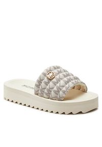 MICHAEL KORS KIDS Klapki MK100964 Beżowy. Kolor: beżowy #6