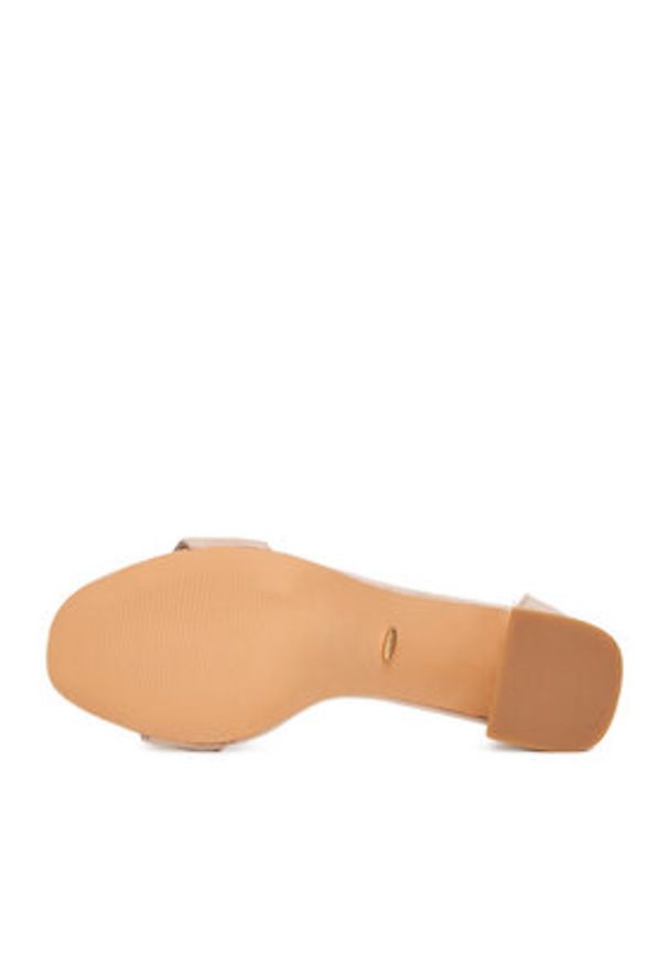 DeeZee Sandały 5250-1 Beżowy. Kolor: beżowy. Materiał: materiał