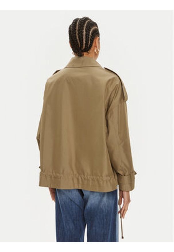 Pinko Kurtka przejściowa Polidora 103150 A1PR Zielony Regular Fit. Kolor: zielony. Materiał: syntetyk, bawełna