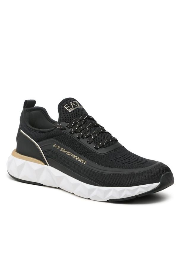 Sneakersy EA7 Emporio Armani. Kolor: czarny. Materiał: materiał
