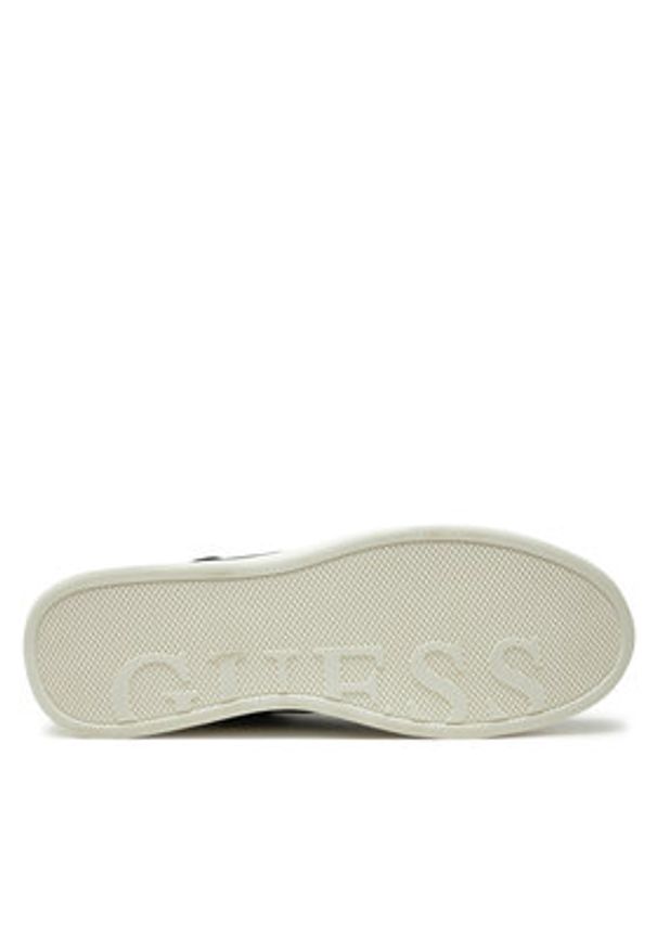 Guess Sneakersy Winno FMPWIN ELE12 Czarny. Kolor: czarny. Materiał: skóra