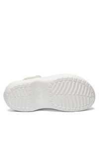 Crocs Klapki BELLA CLOG 210062-100 Biały. Kolor: biały. Materiał: skóra #4