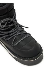 D.Franklin Śniegowce DFSH371006 Czarny. Kolor: czarny. Materiał: materiał #4