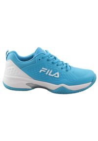Buty tenisowe damskie Fila Incontro Women. Kolor: niebieski, biały, wielokolorowy. Sport: tenis