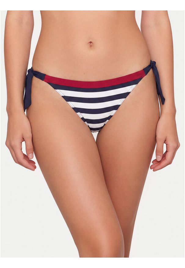 Banana Moon Dół od bikini Sadia Navy JYT06 Granatowy. Kolor: niebieski. Materiał: syntetyk