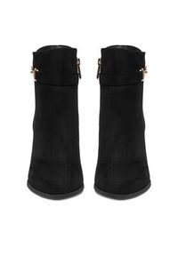 Nine West Botki CEO-ZAINA-01 Czarny. Kolor: czarny. Materiał: materiał