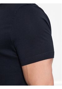 Aeronautica Militare T-Shirt 251TS1580J372 Granatowy Regular Fit. Kolor: niebieski. Materiał: bawełna