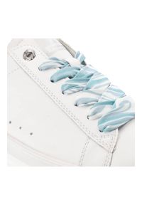Białe Sneakersy Rieker Wygodne Obuwie Damskie. Kolor: biały