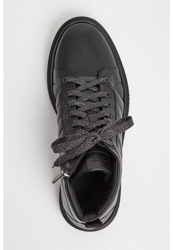 Baldinini - Sneakersy skórzane BALDININI. Materiał: skóra